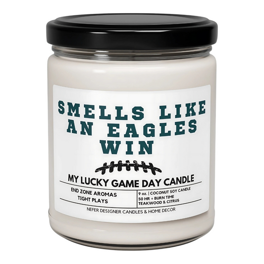 Smells Like an Eagles Win - Philadelphia Lucky Game Day Candle