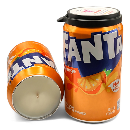 Fanta Orange Can Candle