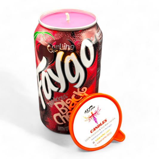 Faygo Black Cherry Can Candle
