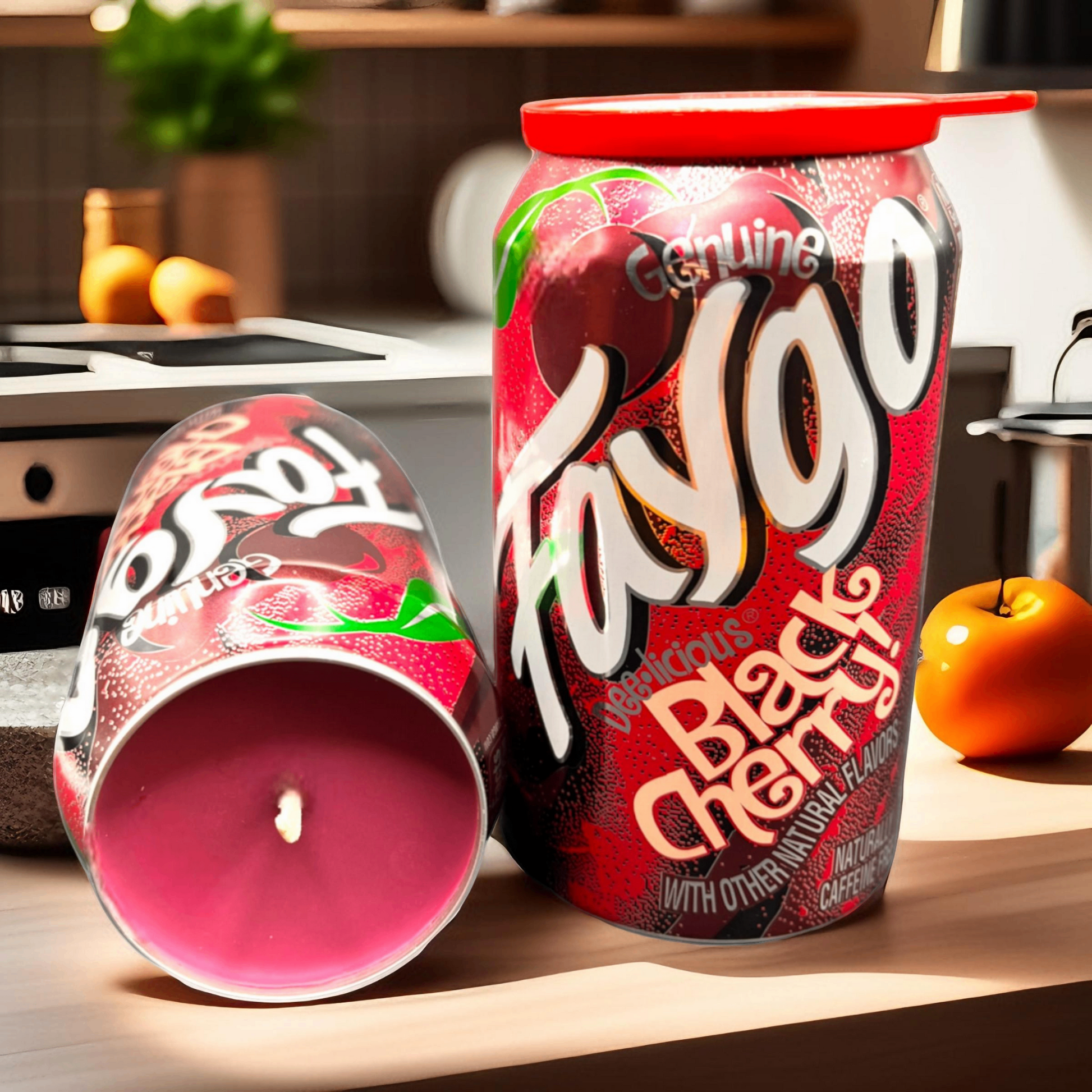 Faygo Black Cherry Can Candle