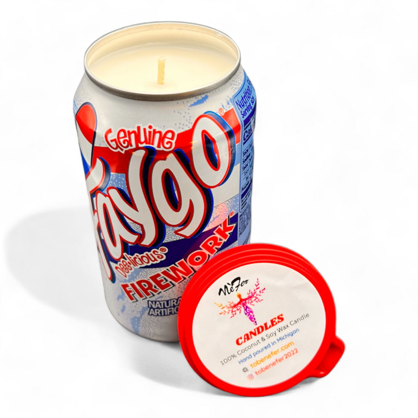 Faygo Firework Can Candle