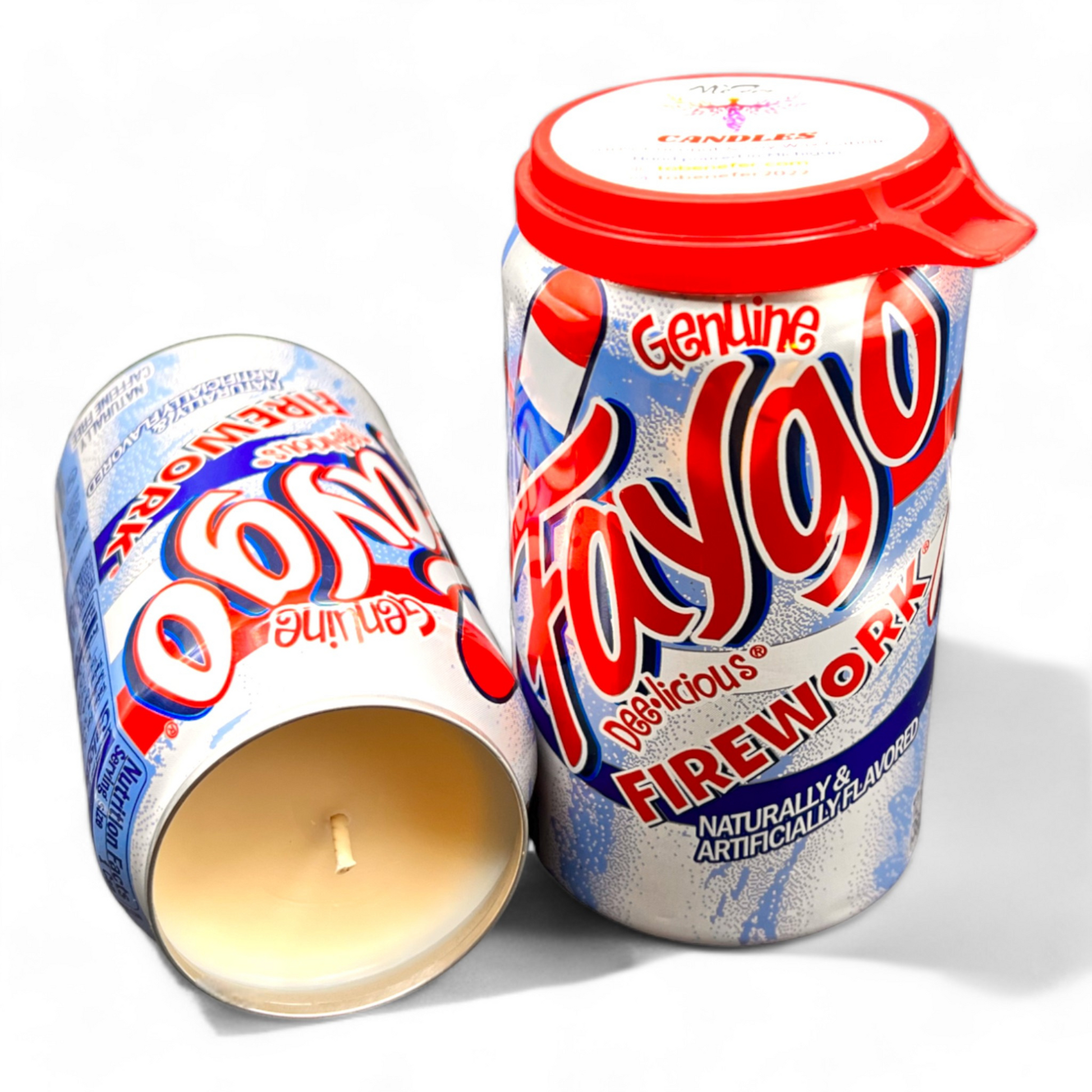 Faygo Firework Can Candle