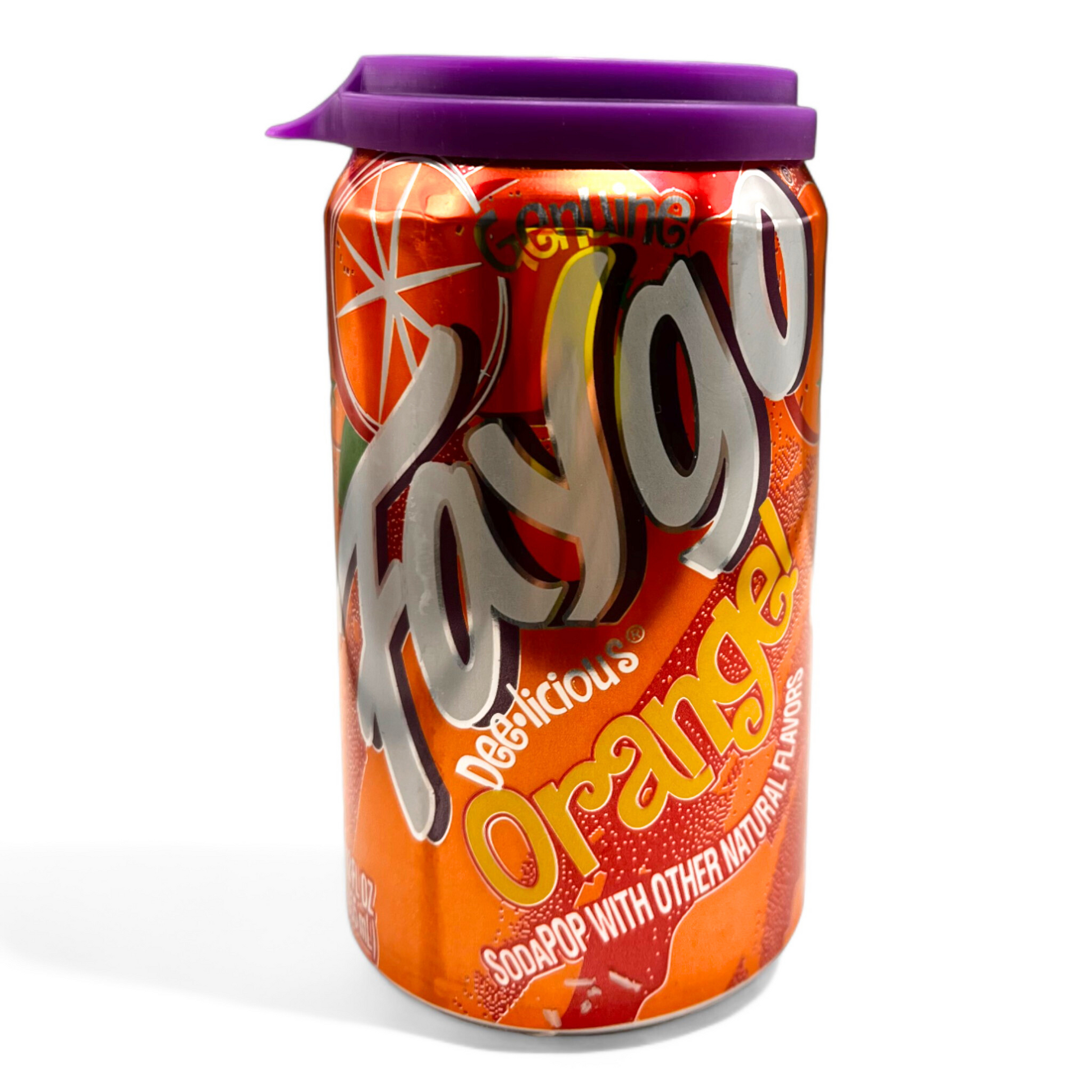 Faygo Orange Can Candle