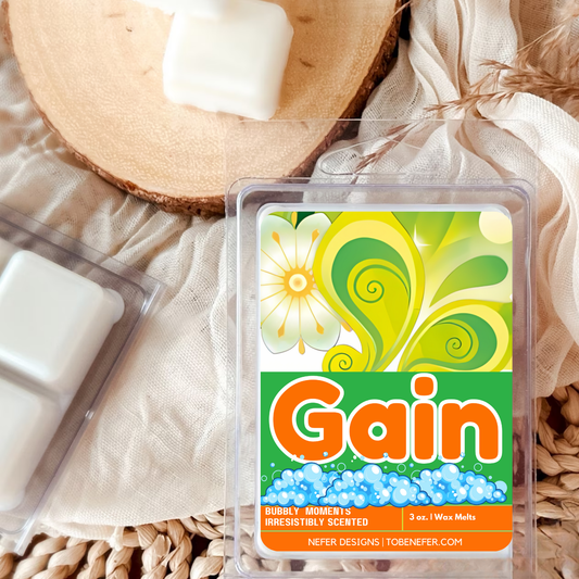 I love Gain Wax Melts | Organic & Boldly Scented