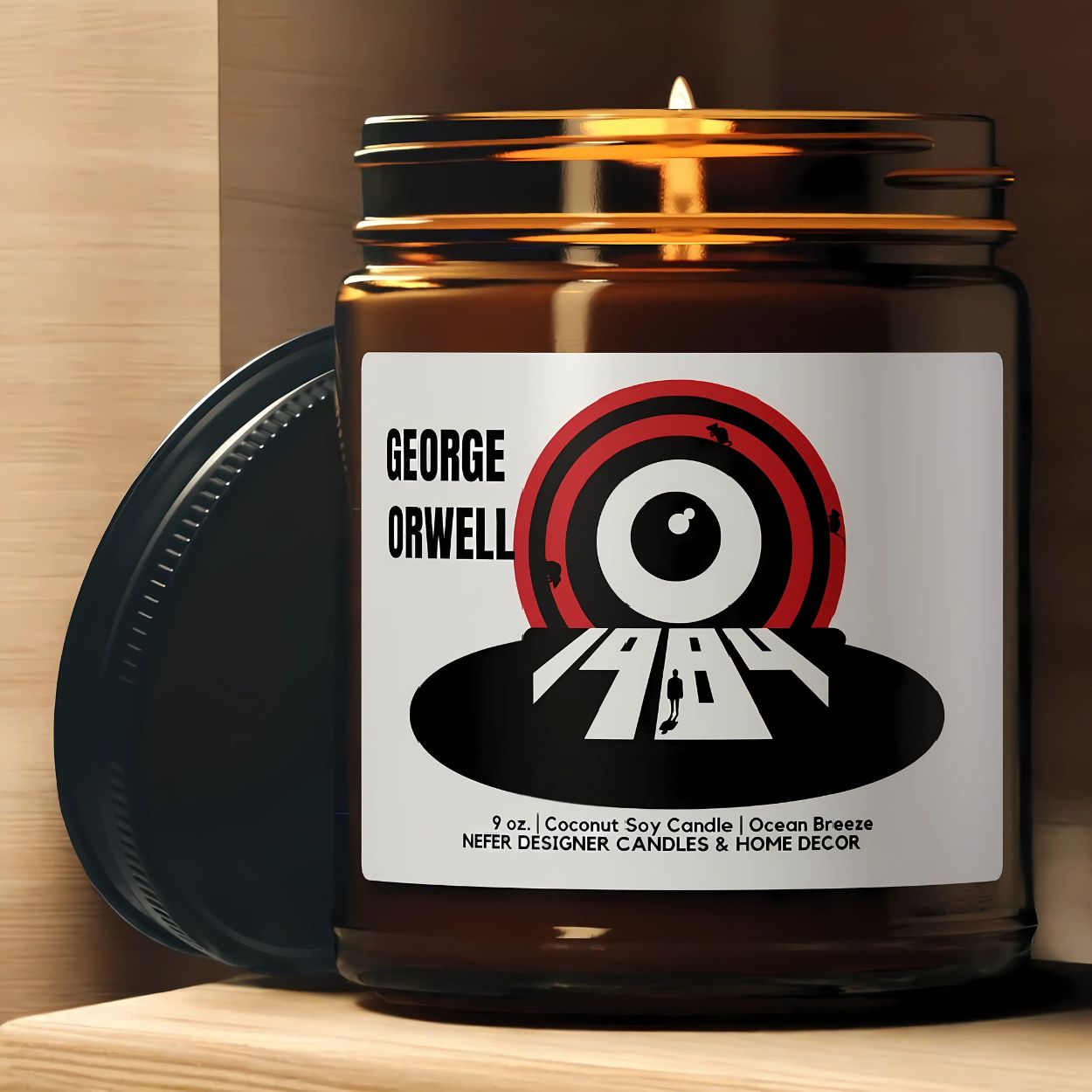 George Orwell 1984 Bookish Gift Candle 