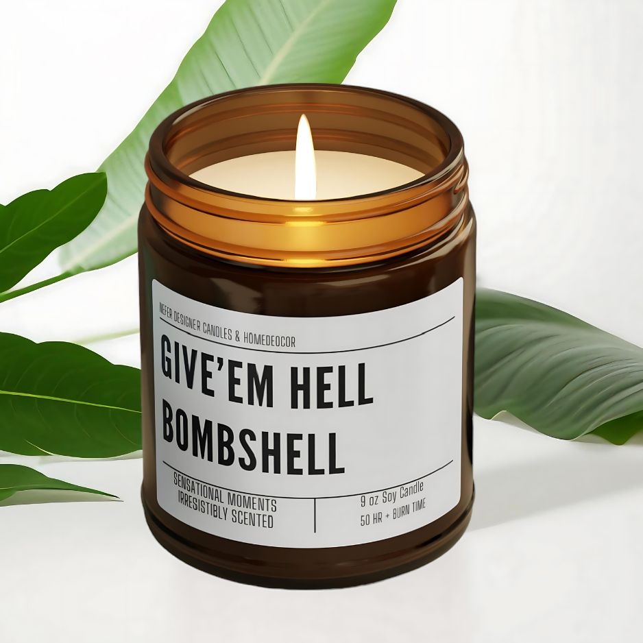 Give'em Hell Bombshell Candle 2