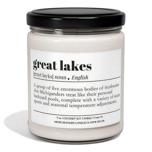 Great Lakes | Dictionary Definition Candle