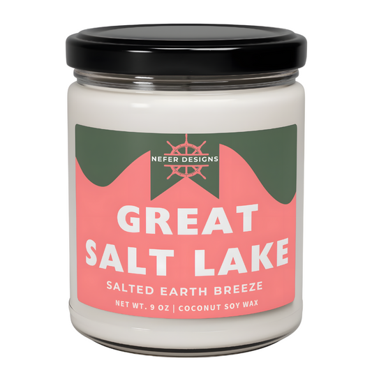 Great Salt Lake Soy Candle | Perfect for Utah Lake Lovers
