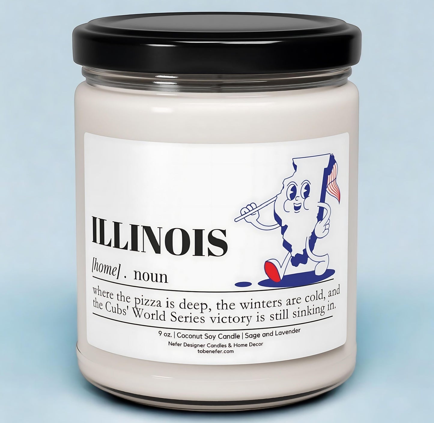 Illinois | Dictionary Definition | State Scented Candle