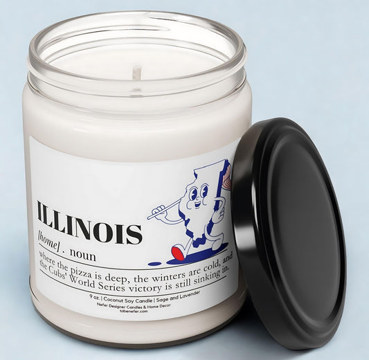 Illinois | Dictionary Definition | State Scented Candle