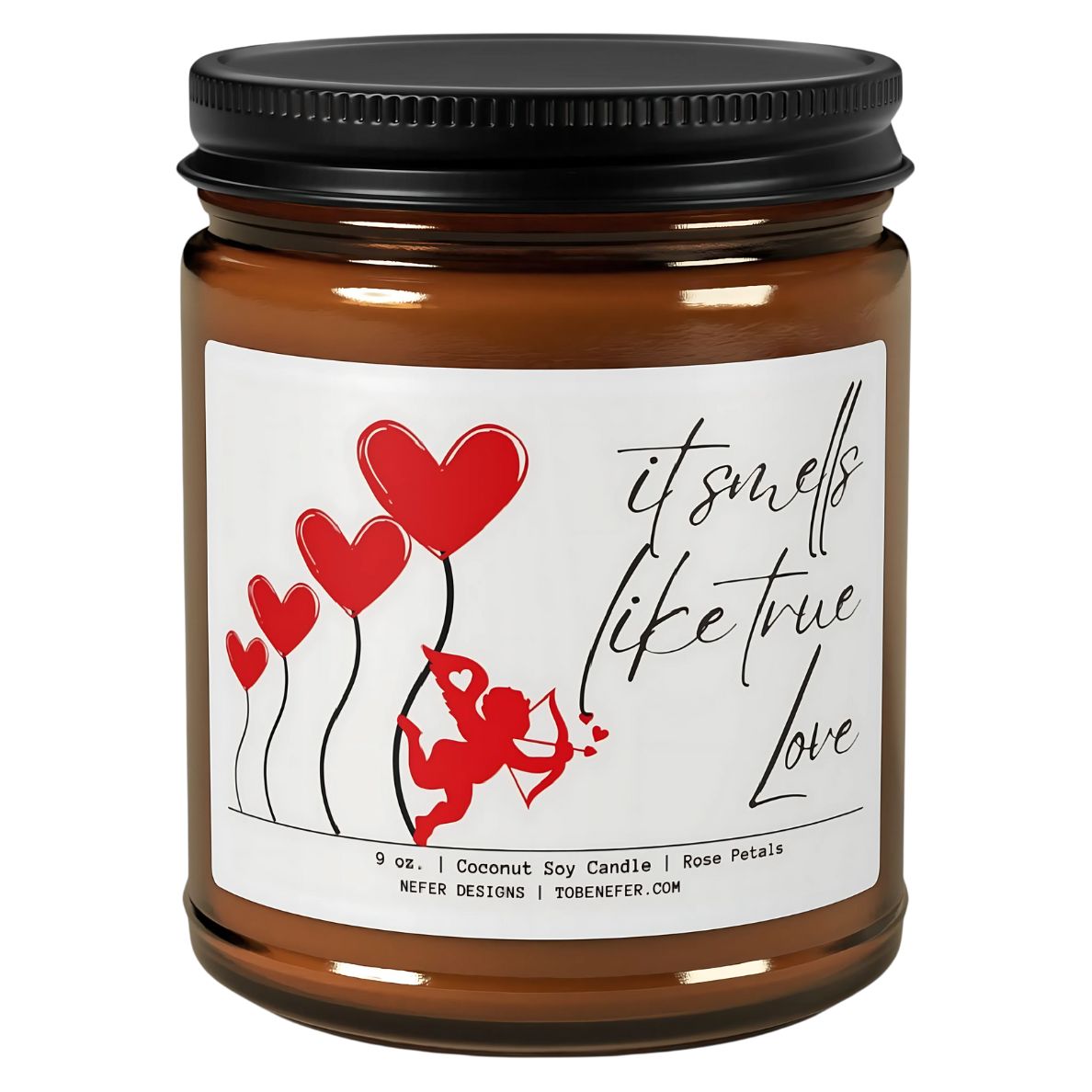 It smells like true love valentines day candle 1 