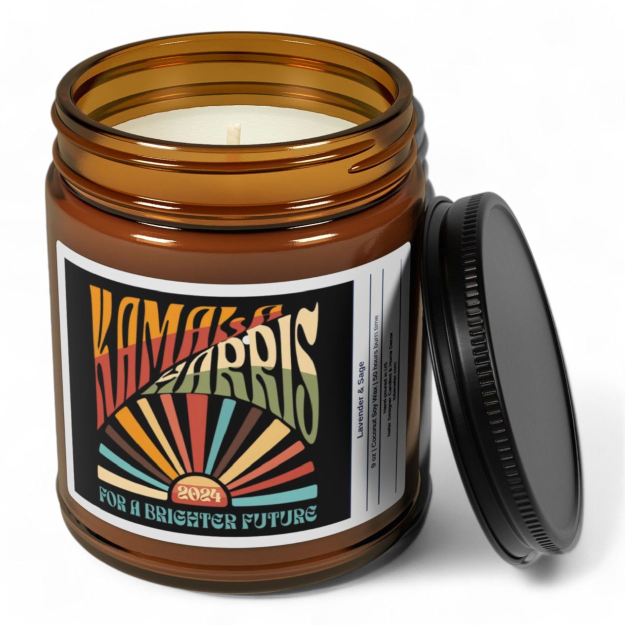 For a Brighter Future Kamala Harris Candle | Election Candles