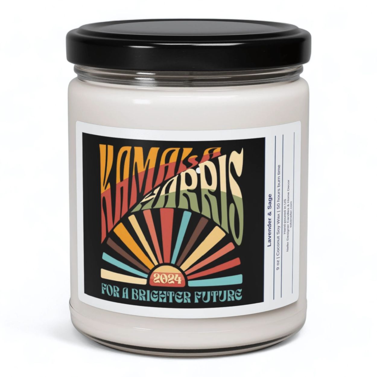 For a Brighter Future Kamala Harris Candle | Election Candles