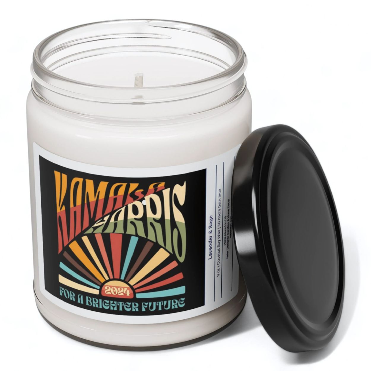 For a Brighter Future Kamala Harris Candle | Election Candles