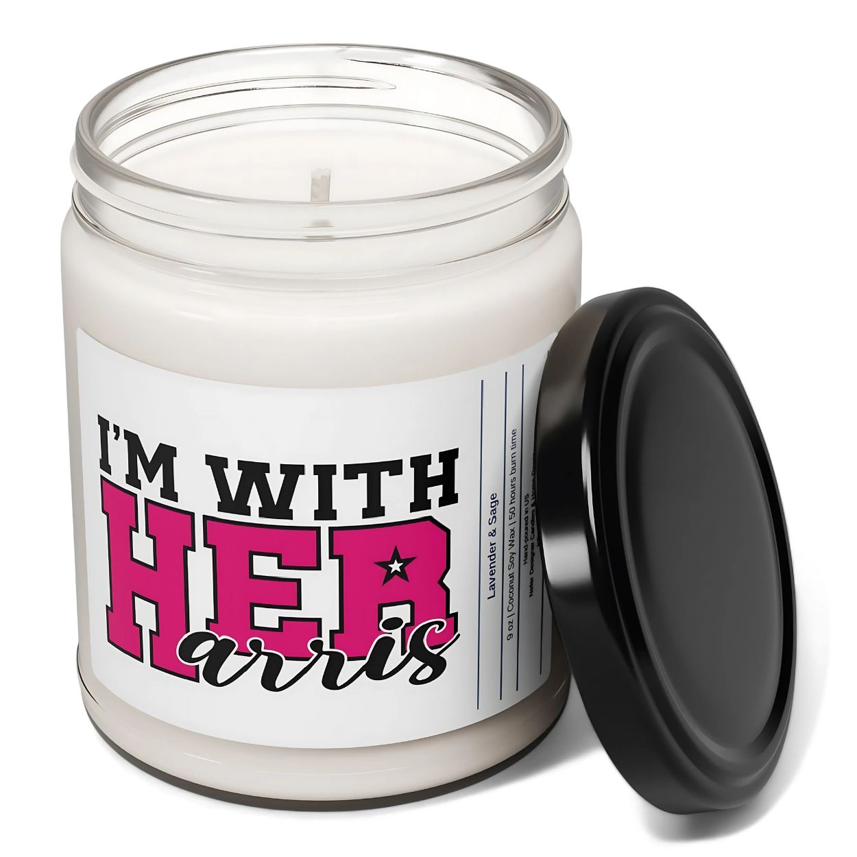 I am with Her Kamala Harris Candle | Election Candles