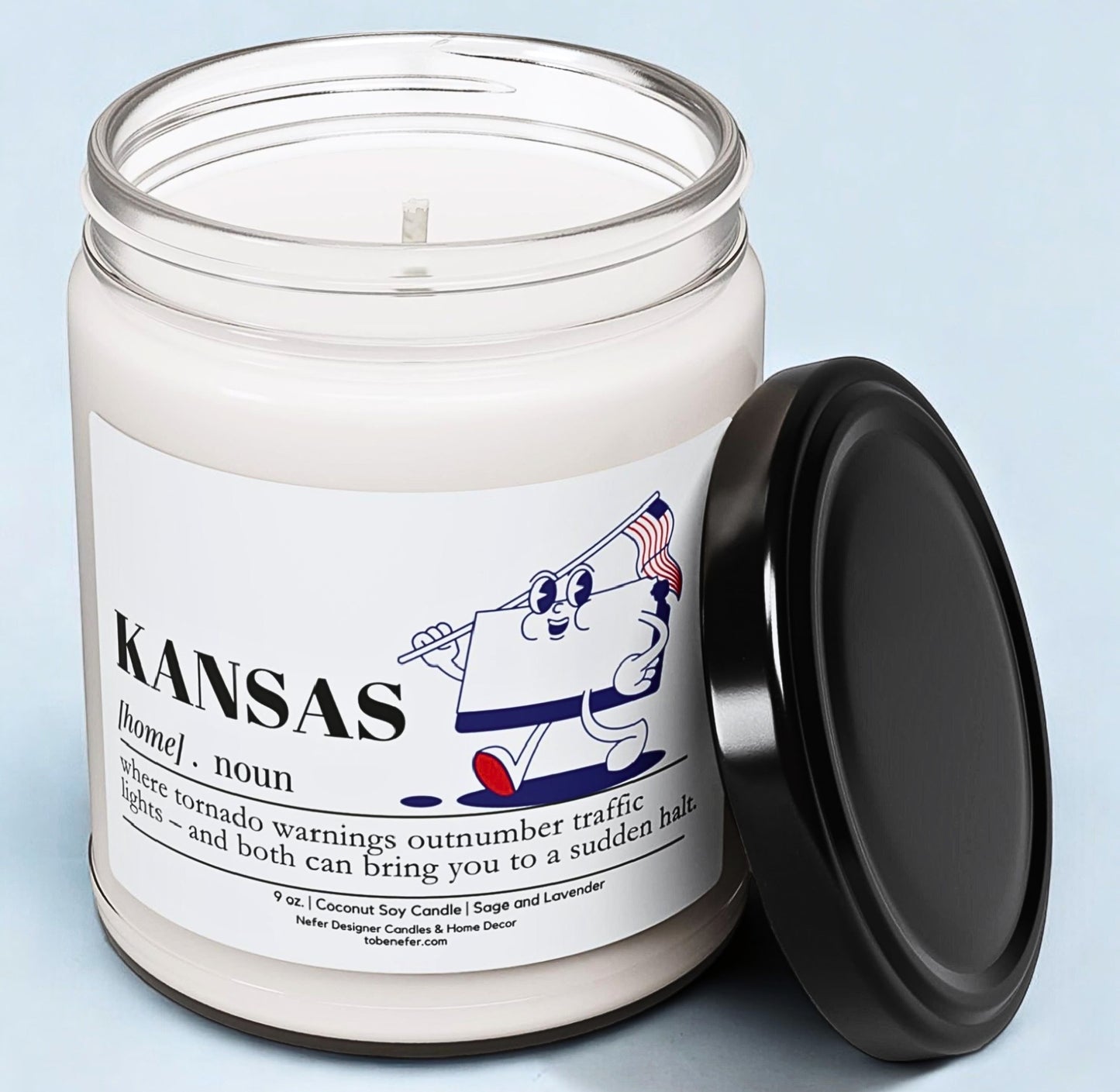 Kansas | Dictionary Definition | State Scented Candle