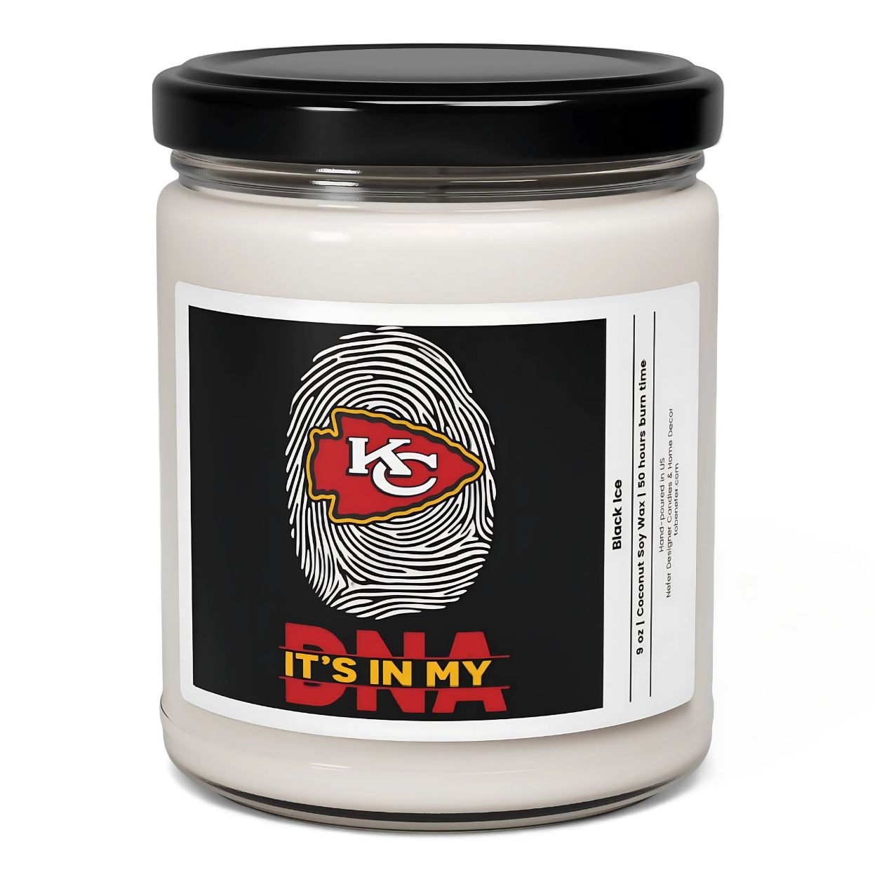 KC is in my DNA l Kansas City Lucky Game Day Candle