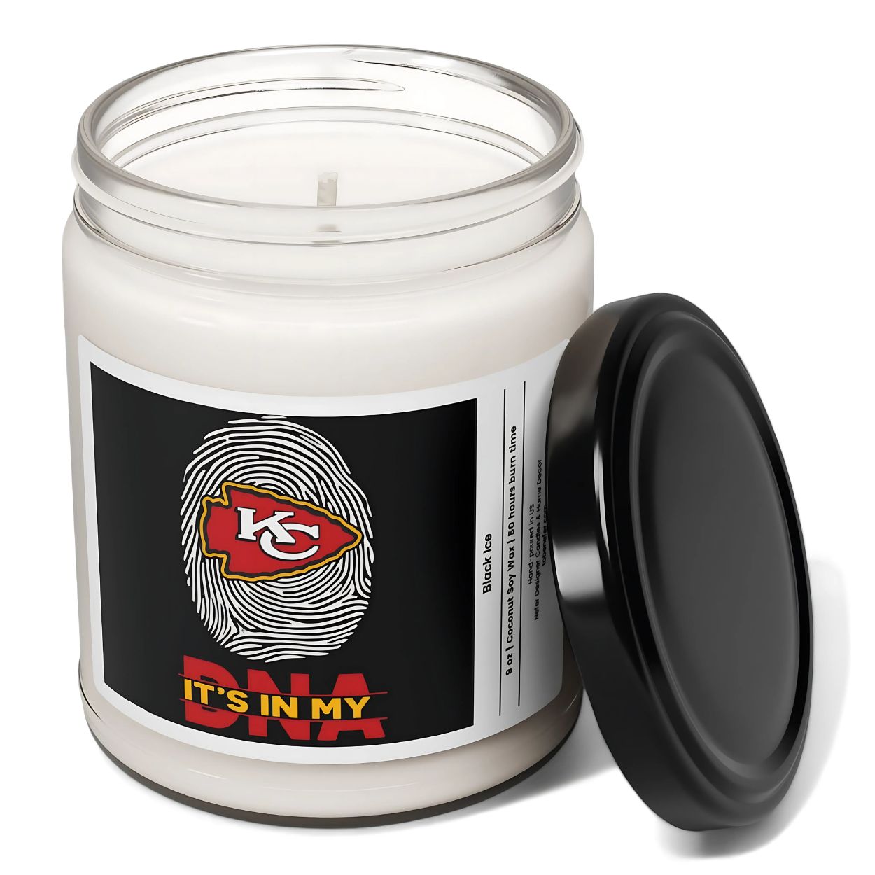 KC is in my DNA l Kansas City Lucky Game Day Candle