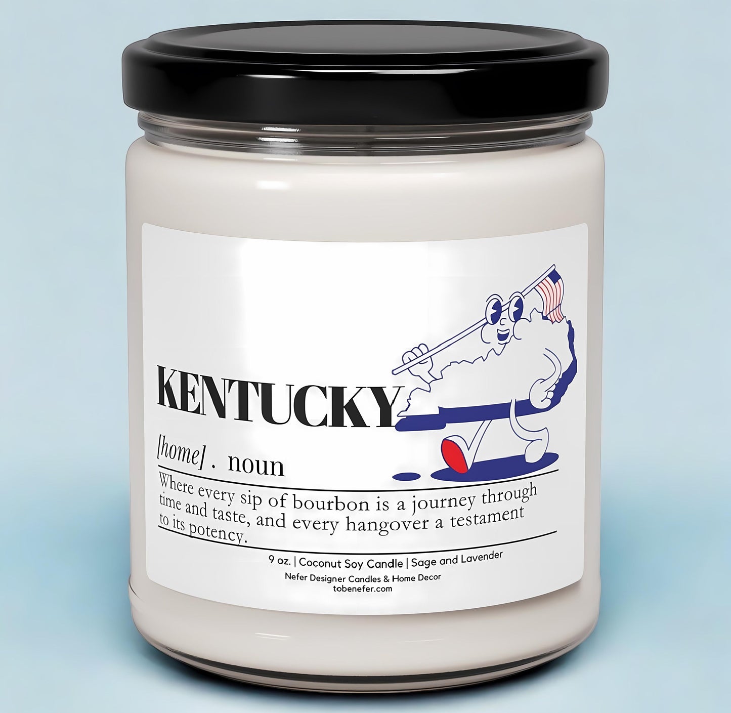 Kentucky | Dictionary Definition | State Scented Candle