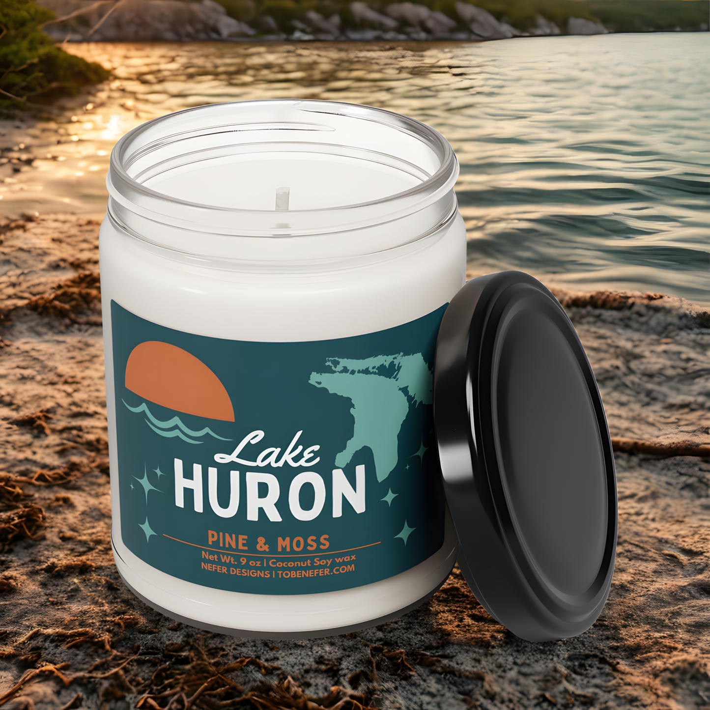 Lake Huron Candle | Perfect Gift for Great Lakes Lovers