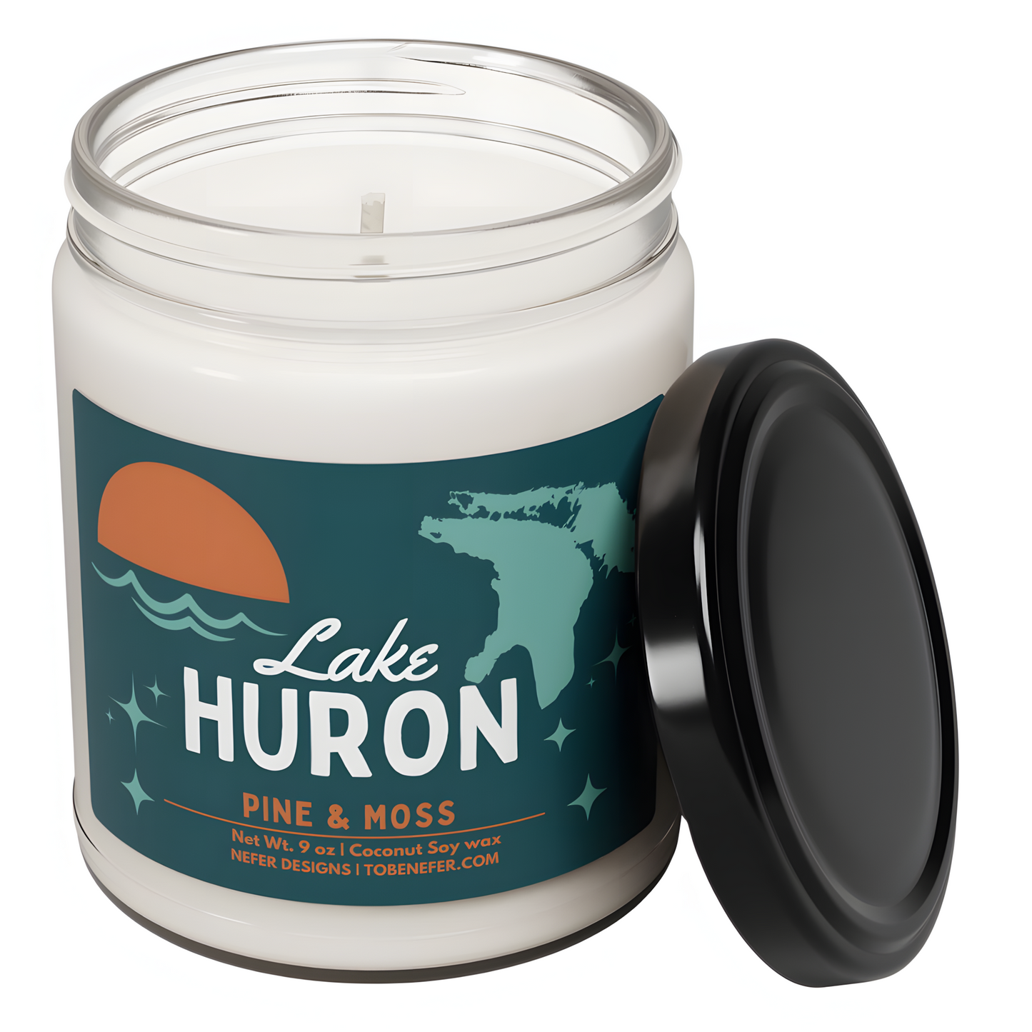 Lake Huron Candle | Perfect Gift for Great Lakes Lovers
