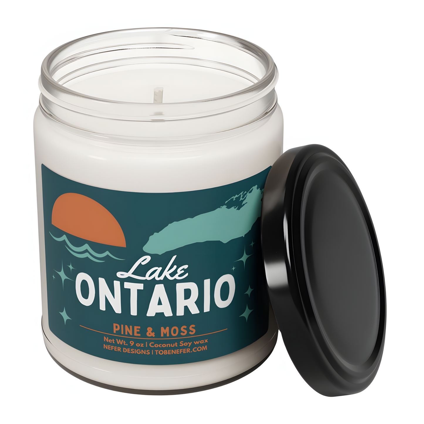 Lake Ontario candle - eco-friendly gift for cottage goers and lake lovers