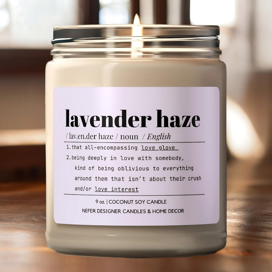 Lavender Haze | Music Themed Candle