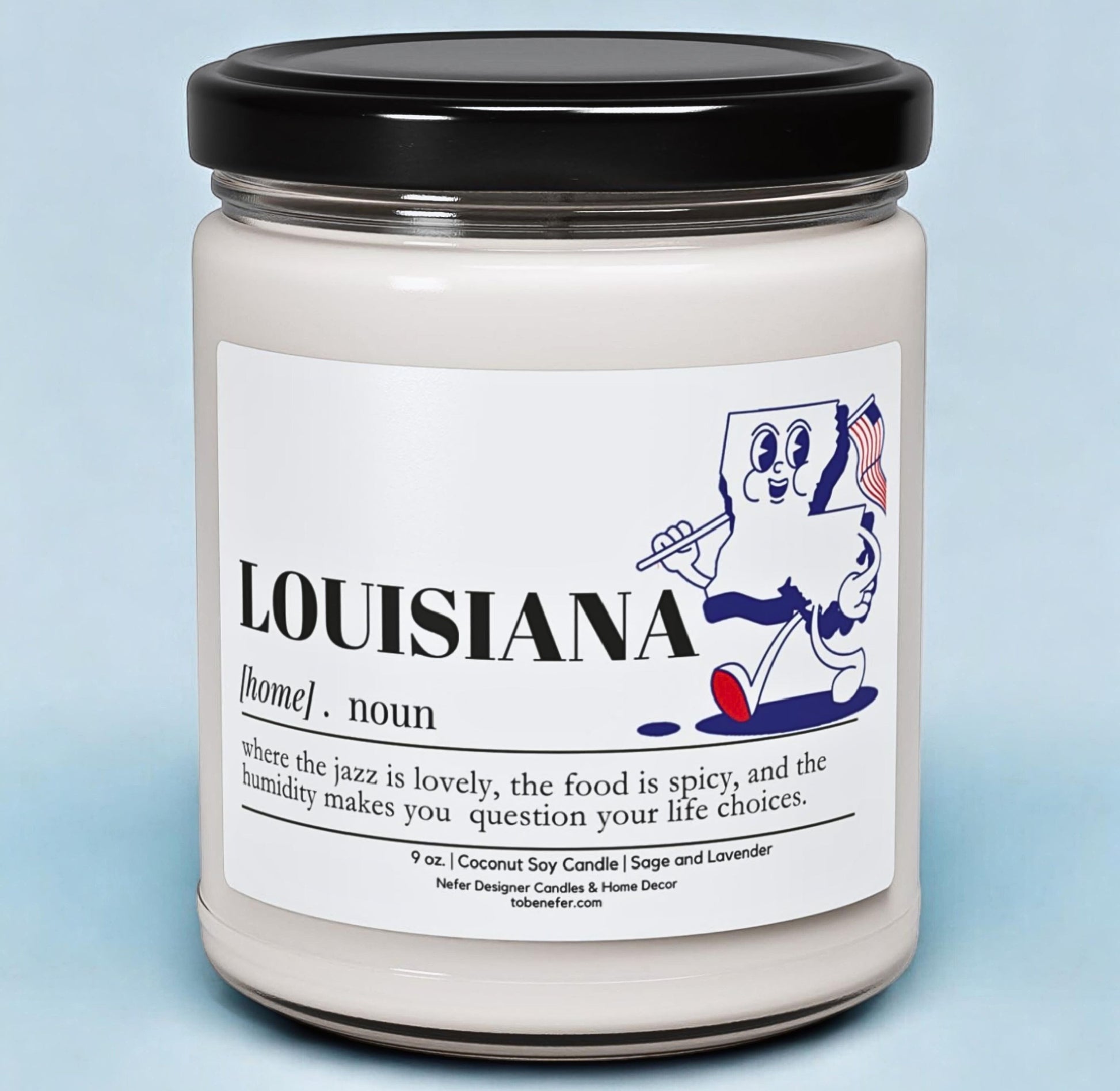 Louisiana | Dictionary Definition | State Scented Candle