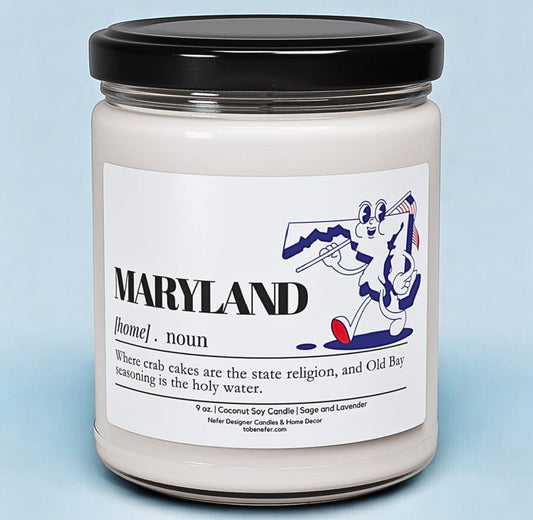 Maryland | Dictionary Definition | State Scented Candle