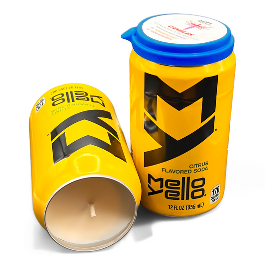 Mello Yello Soda Can Candle 