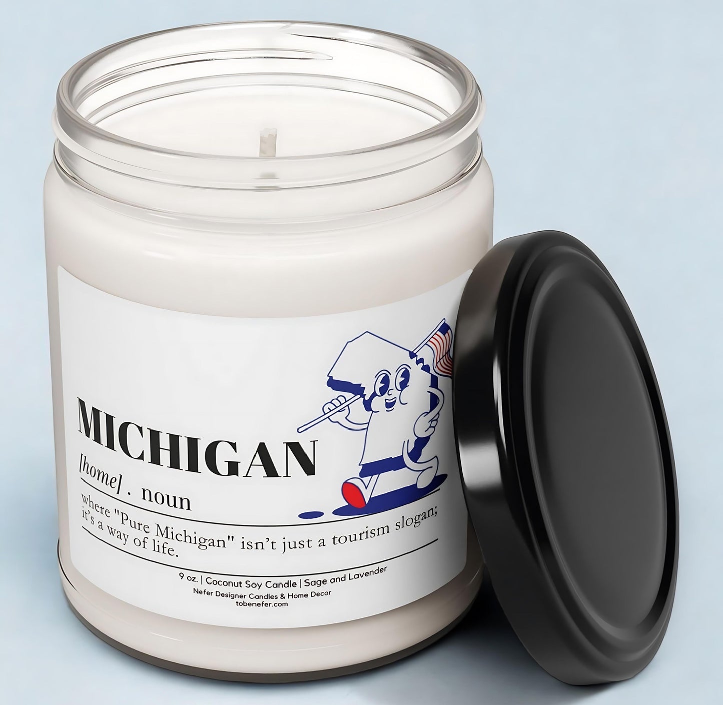 Michigan | Dictionary Definition | State Scented Candle