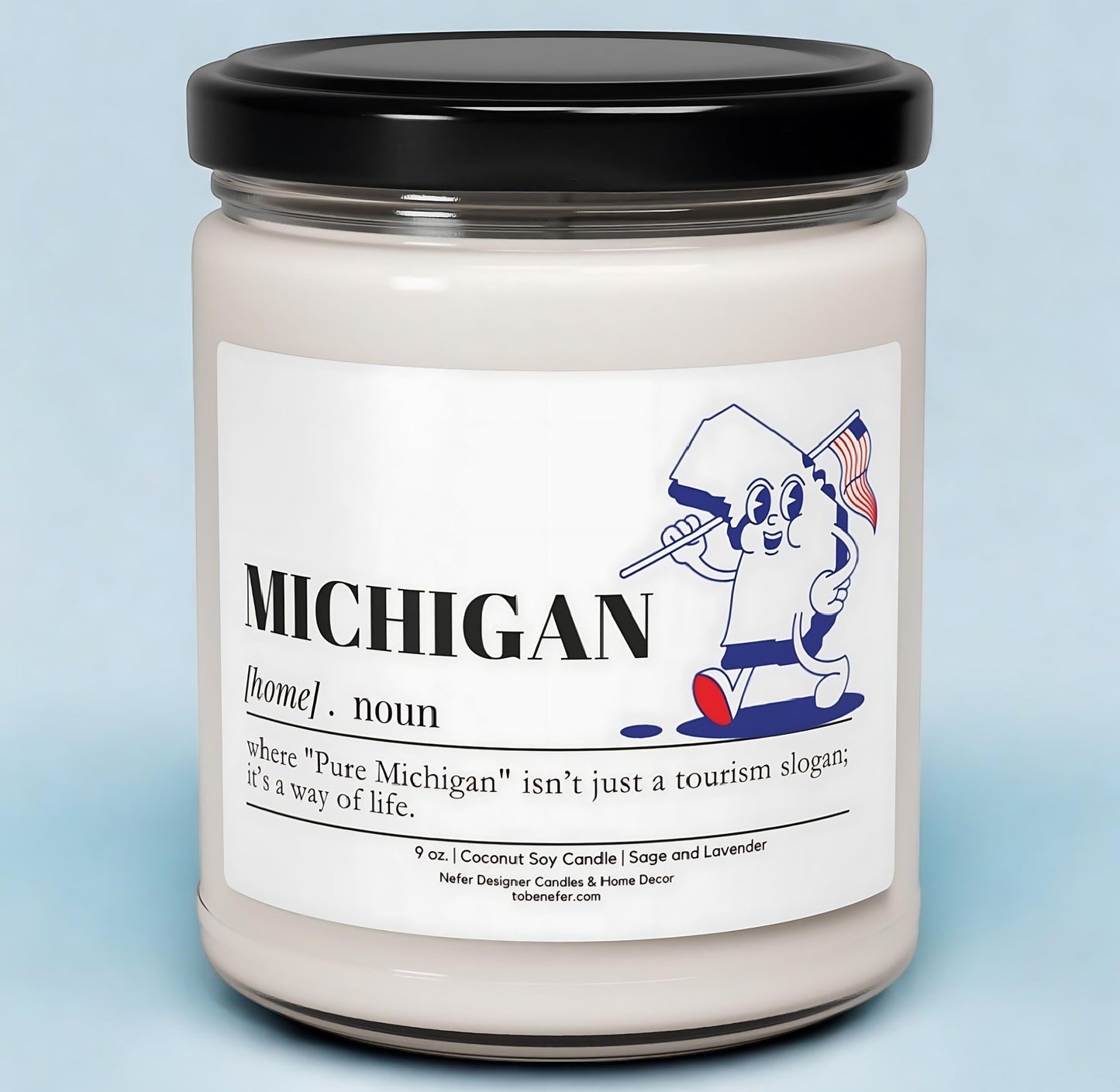 Michigan | Dictionary Definition | State Scented Candle