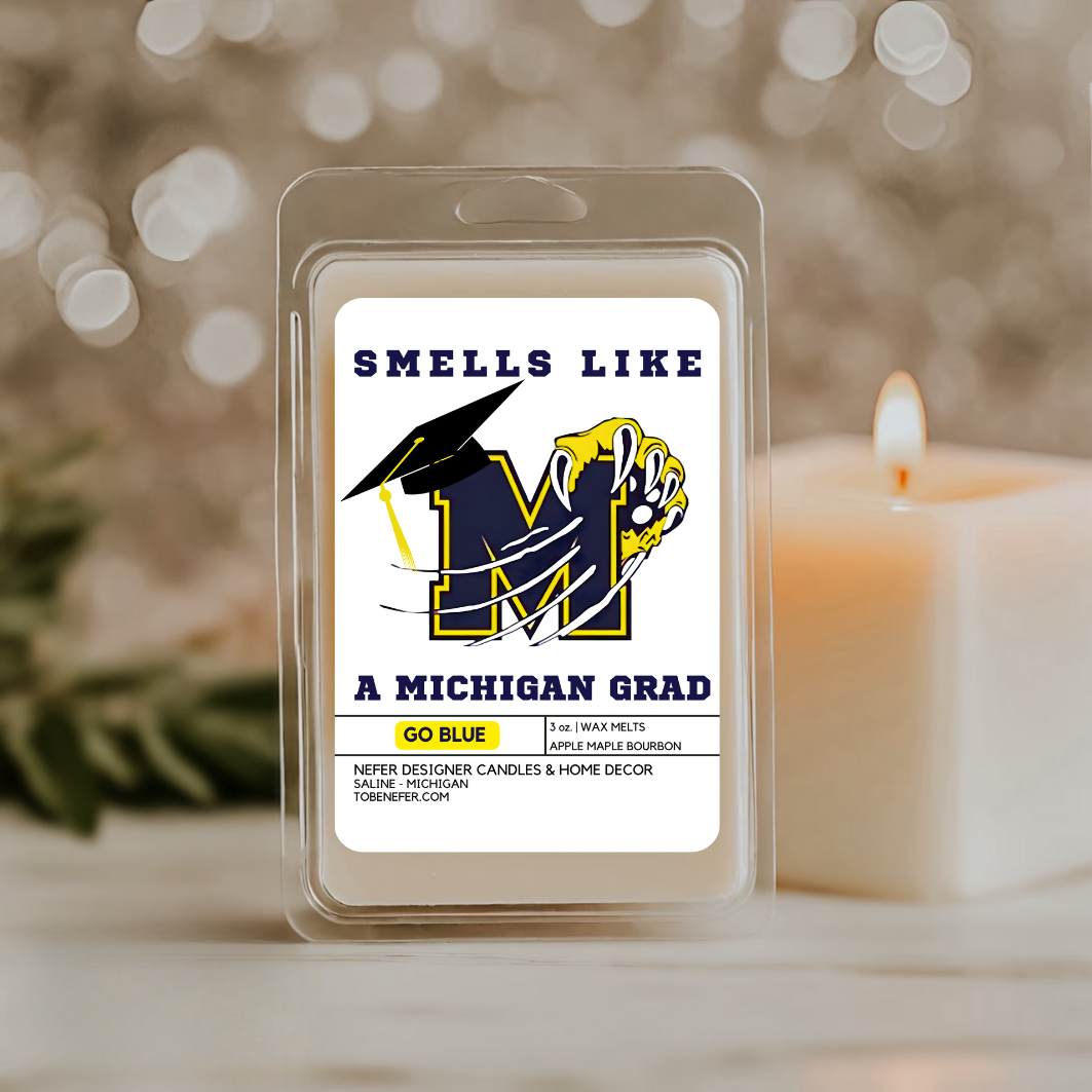 Smells Like A Michigan Grad Wax Melts