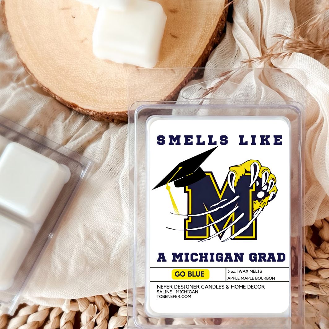 Smells Like A Michigan Grad Wax Melts