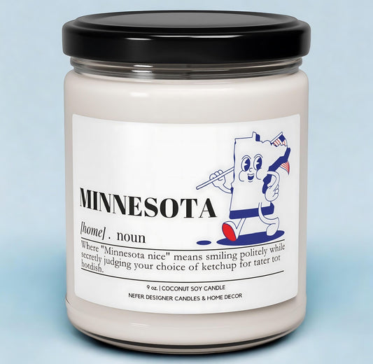 Minnesota | Dictionary Definition | State Scented Candle