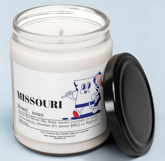 Missouri | Dictionary Definition | State Scented Candle