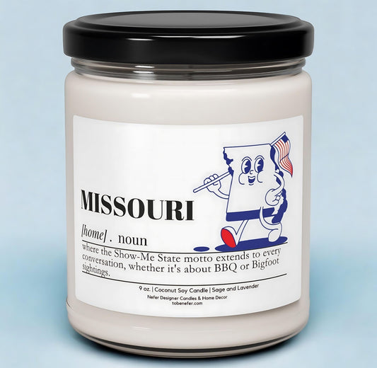 Missouri | Dictionary Definition | State Scented Candle