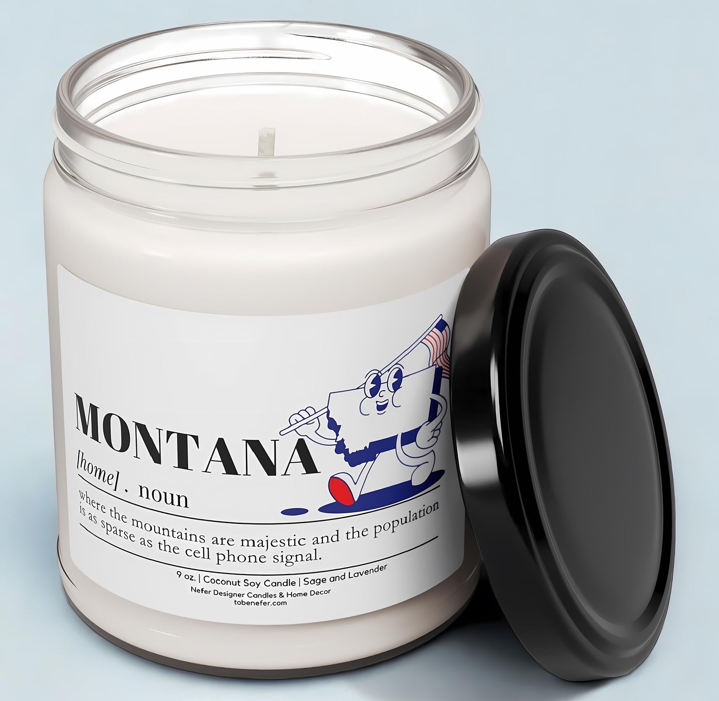 Montana | Dictionary Definition | State Scented Candle