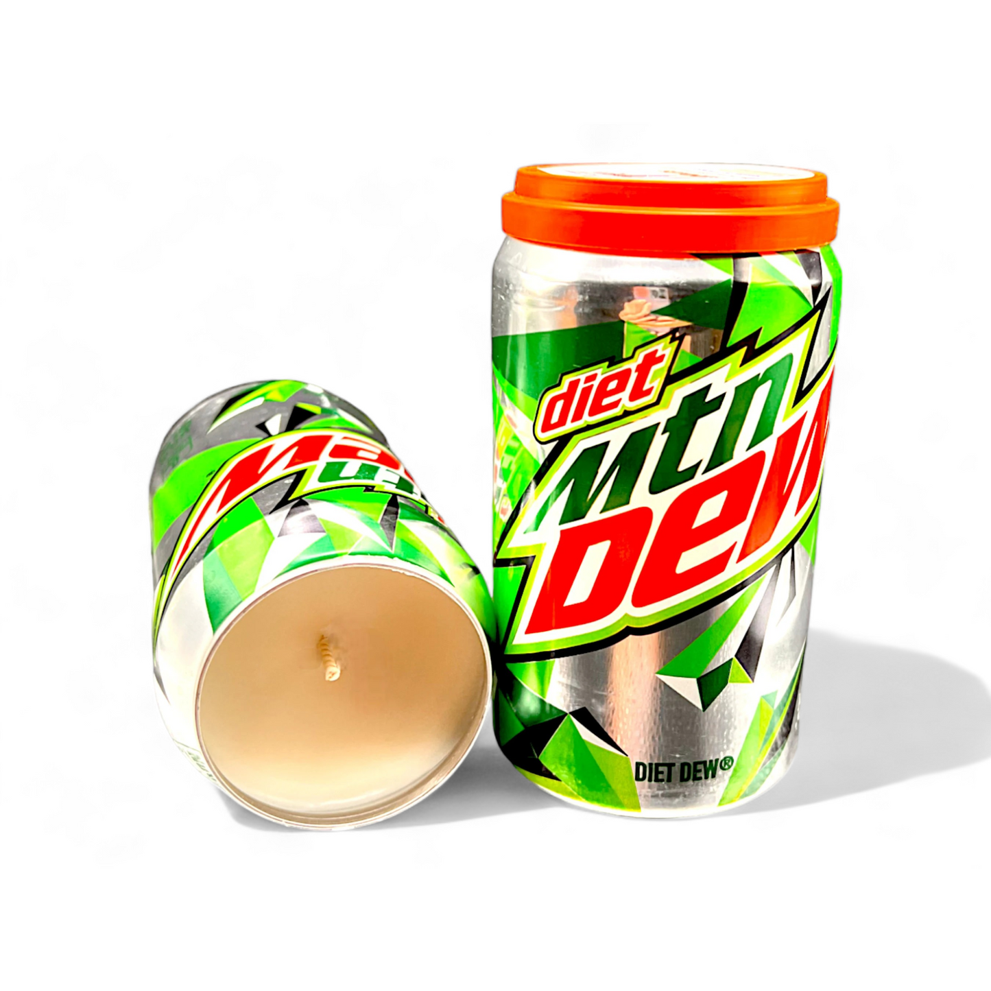 Diet Mountain Dew Can Candle