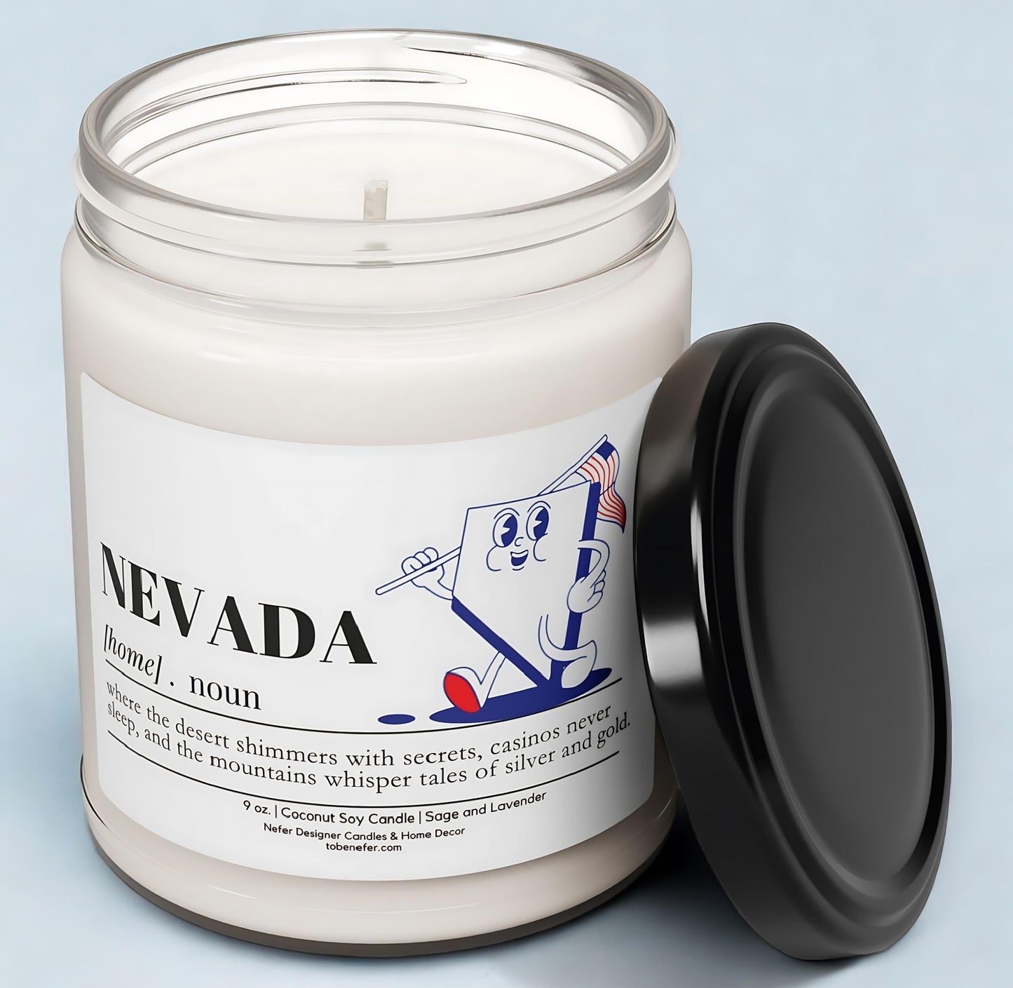 Nevada | Dictionary Definition | State Scented Candle