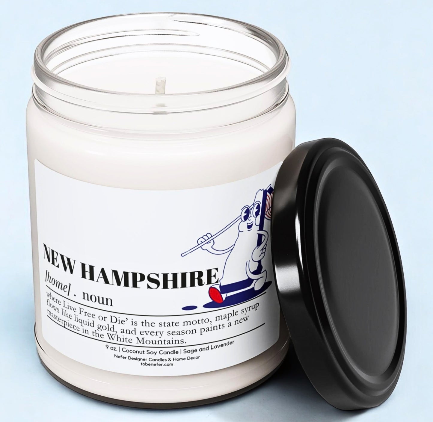 New Hampshire | Dictionary Definition | State Scented Candle