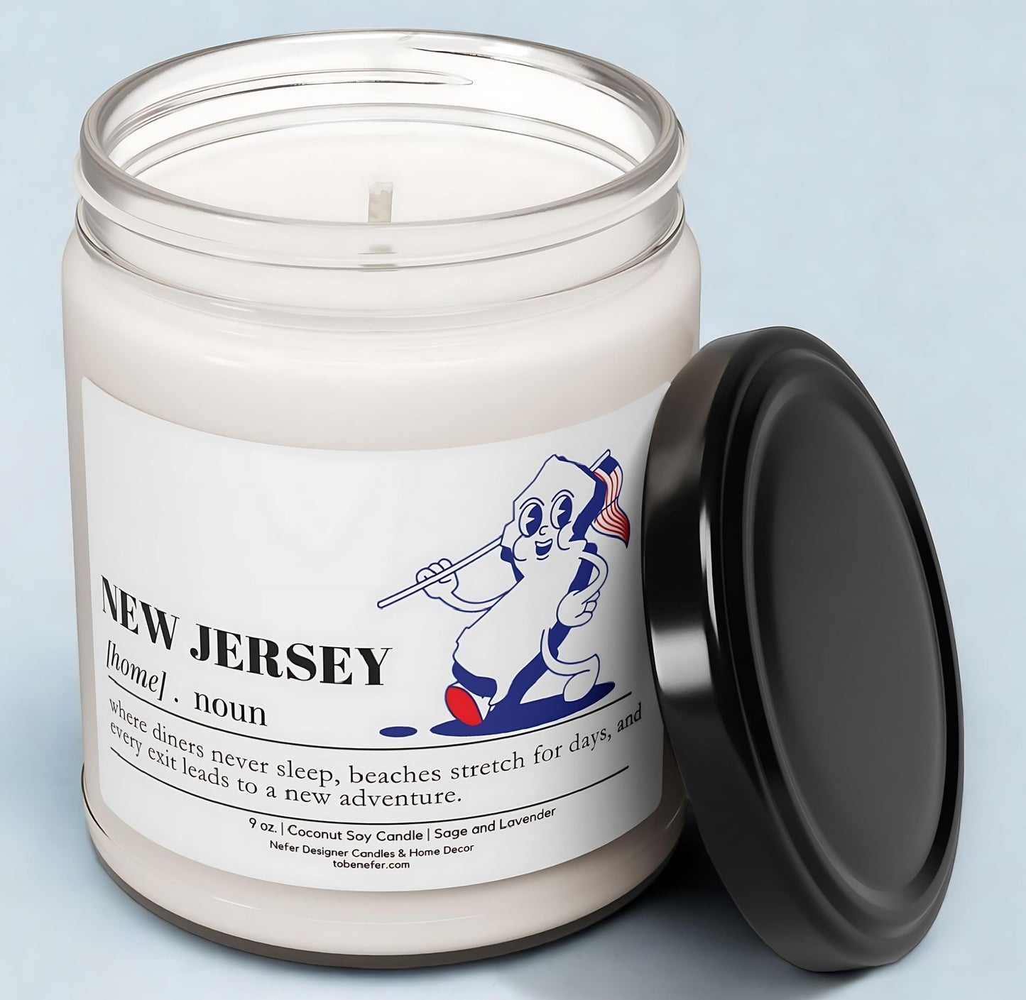 New Jersey | Dictionary Definition | State Scented Candle