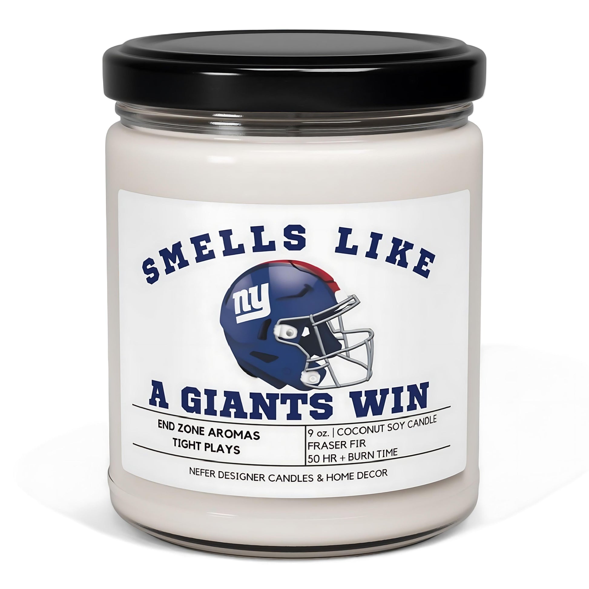 Smells like a New York Giants Win Candle 