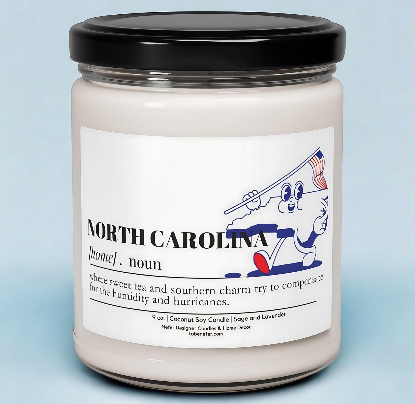 North Carolina | Dictionary Definition | State Scented Candle