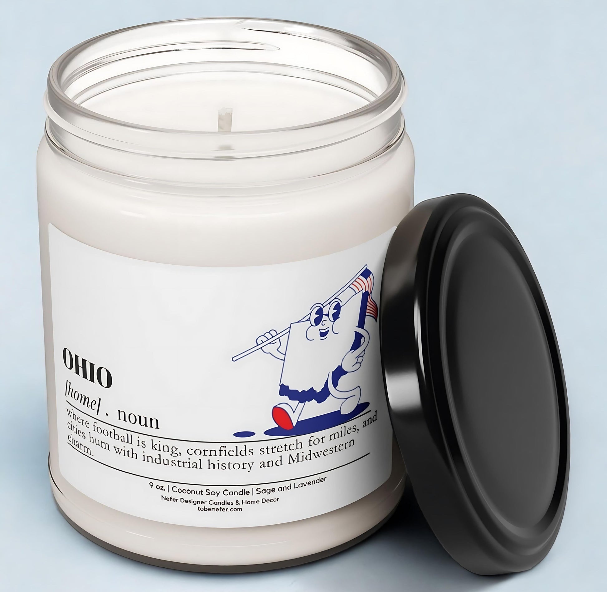 Ohio | Dictionary Definition | State Scented Candle