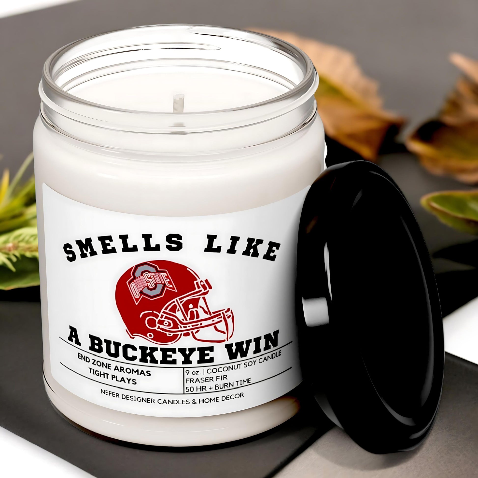 Smells Like a Ohio Buckeyes Win - Ohio State Lucky Game Day Candle