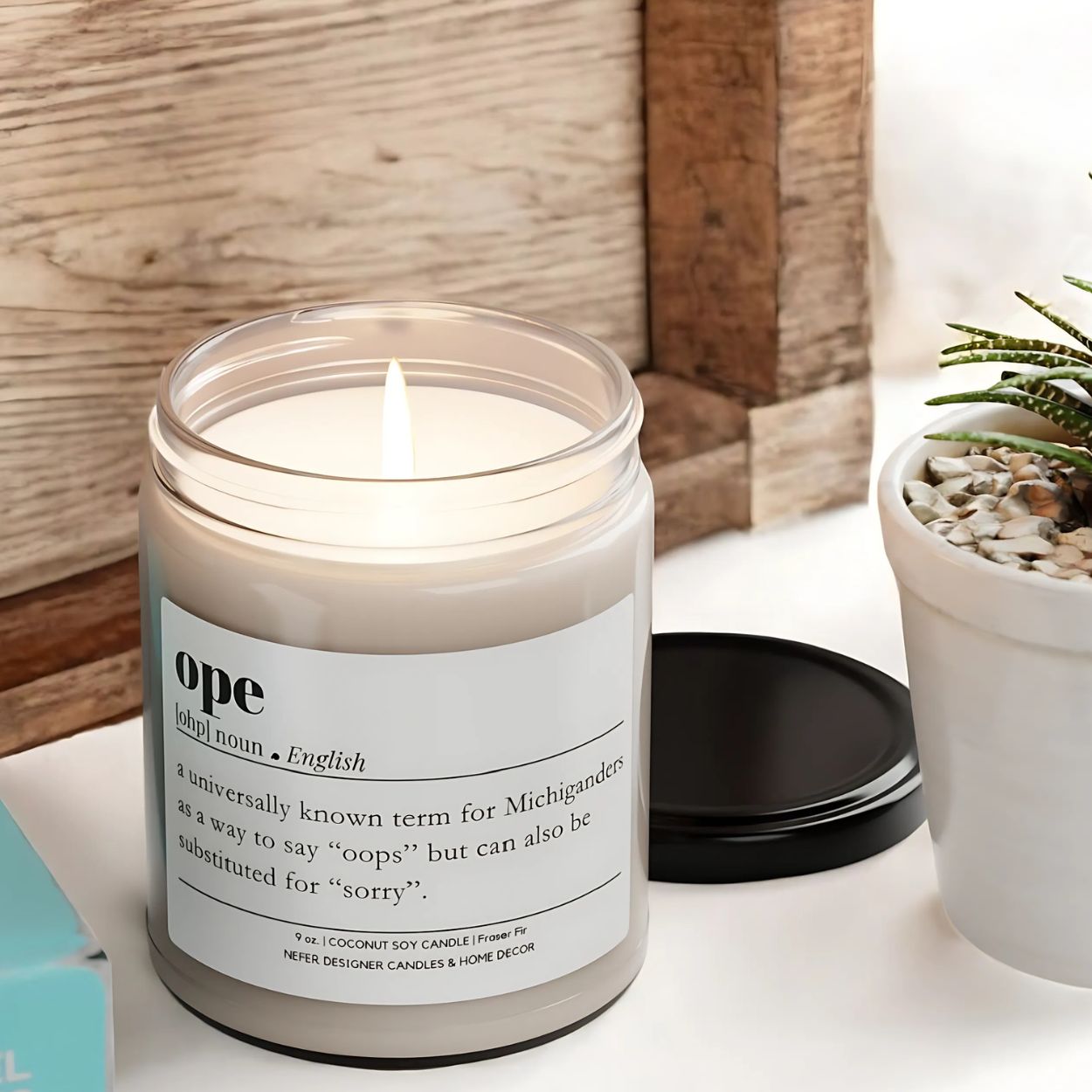 Ope Michigan | Dictionary Definition Candle