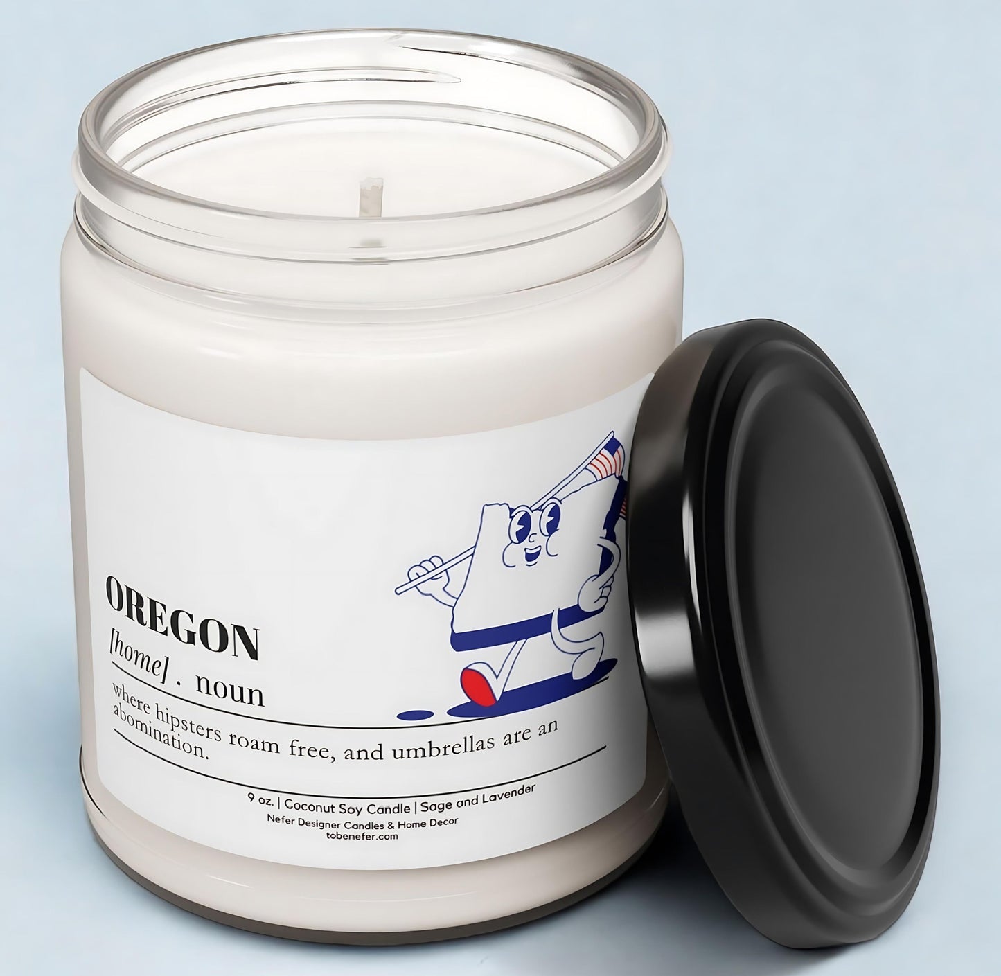 Oregon | Dictionary Definition | State Scented Candle