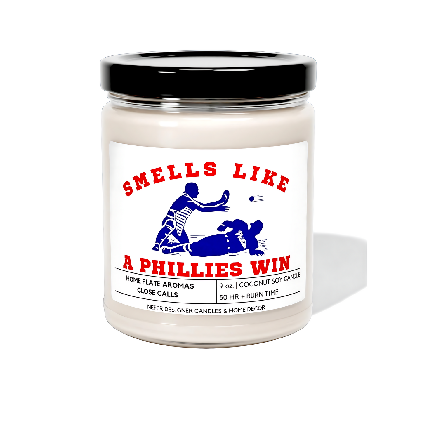 Smells Like a Philadelphia Phillies Win - Philadelphia Lucky Game Day Candle