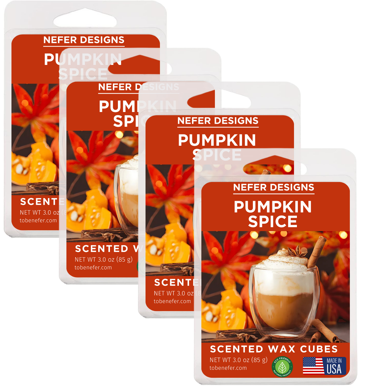 Pumpkin Spice Wax Melts | Organic & Boldly Scented